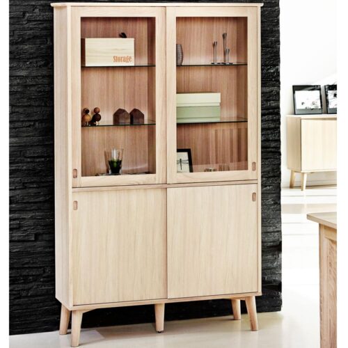 Casö 120 vitrinskåp