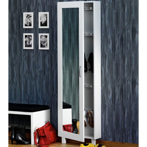 Marie skoskåp vitlack