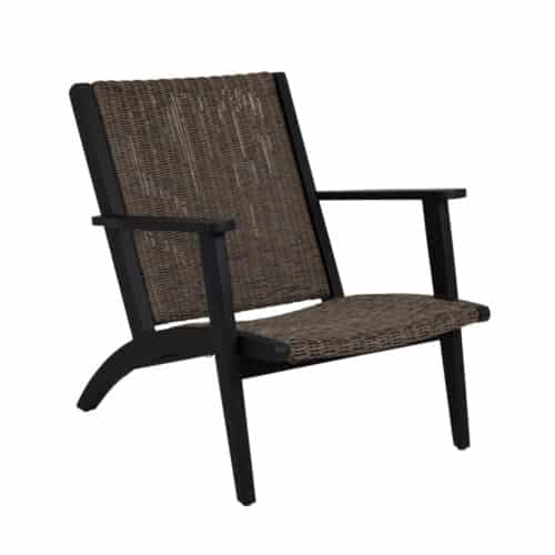 Kira loungefåtölj svart