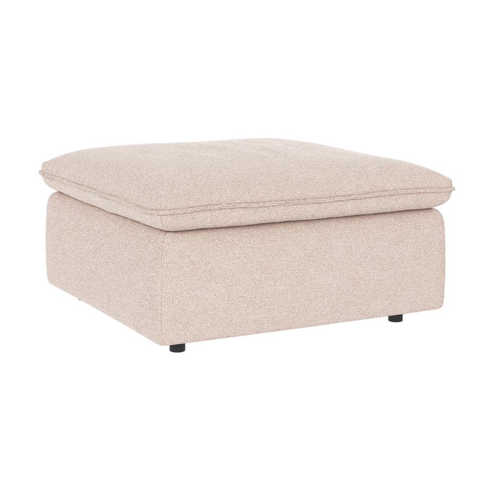 Rawlins fotpall ljusbeige