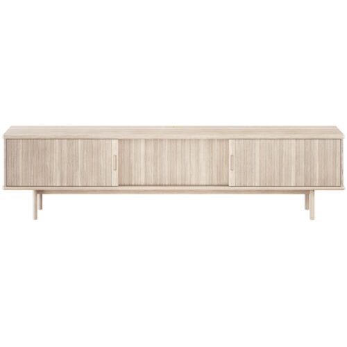 Casö 331 TV-bänk vitoljad ek