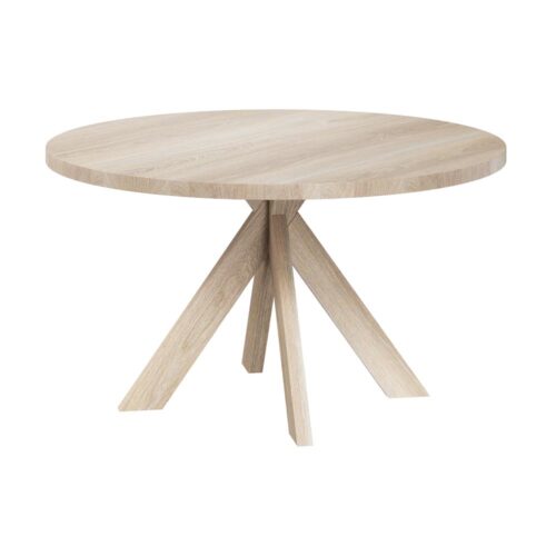 Gro runt soffbord vitoljad ek