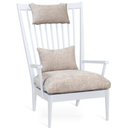 Orust pinnafåtölj - vitlackad björk