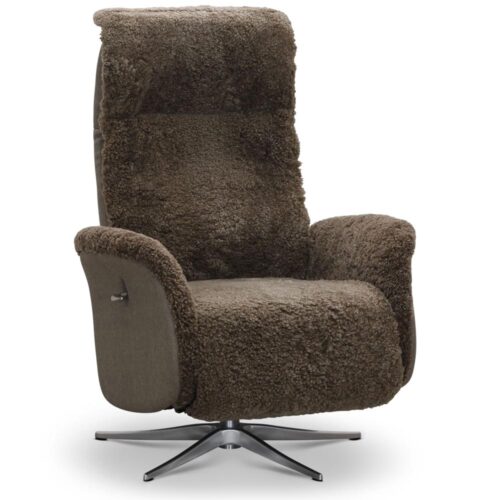 Tofta fåtölj - fårskinn sahara