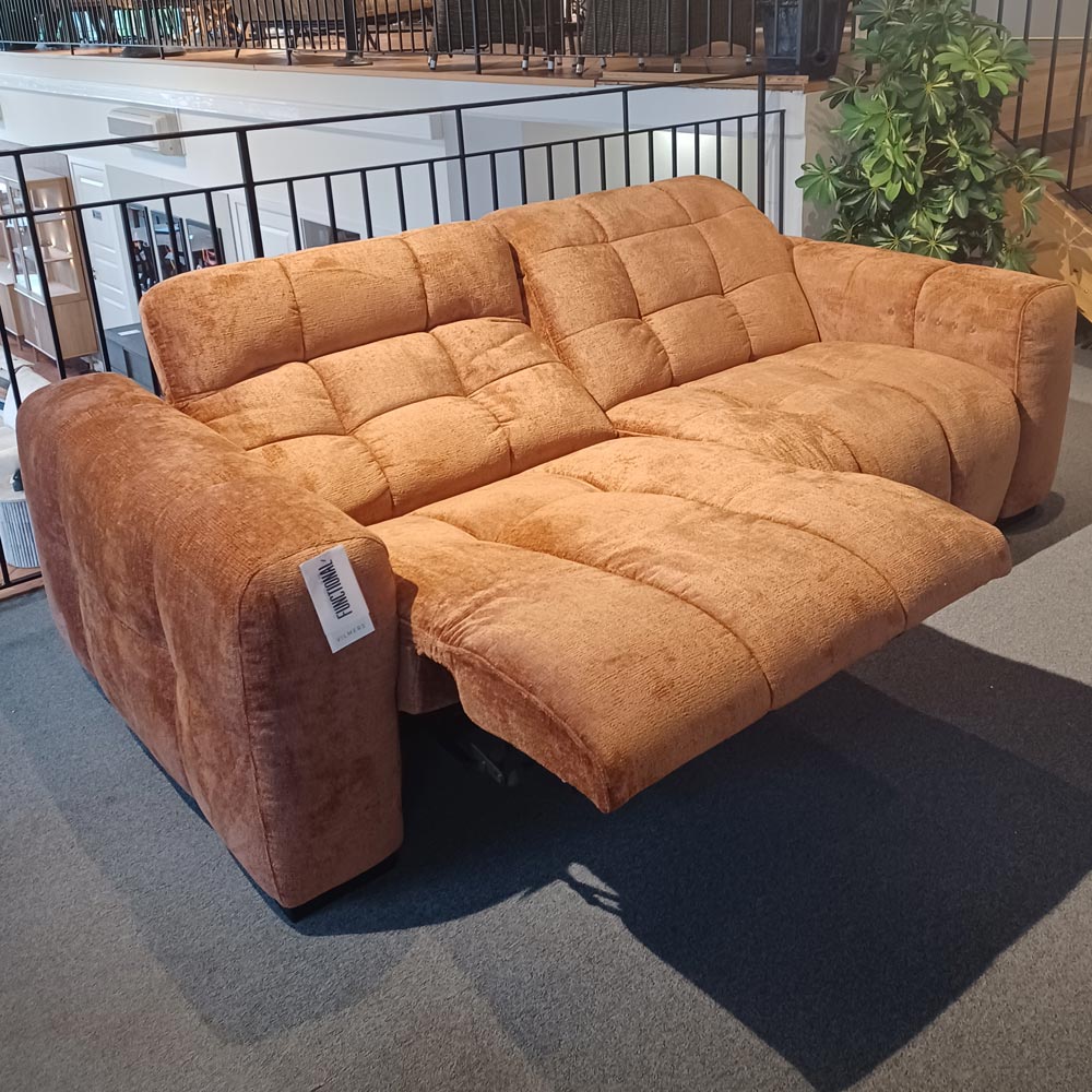 Beach 2-sits soffa - tyg purpolite copper