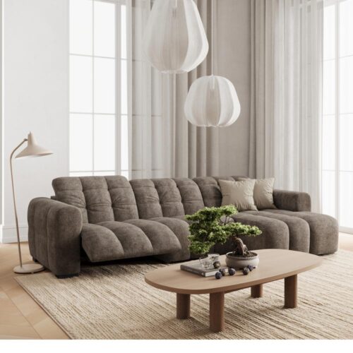 Beach soffa - tyg garnet moon rock