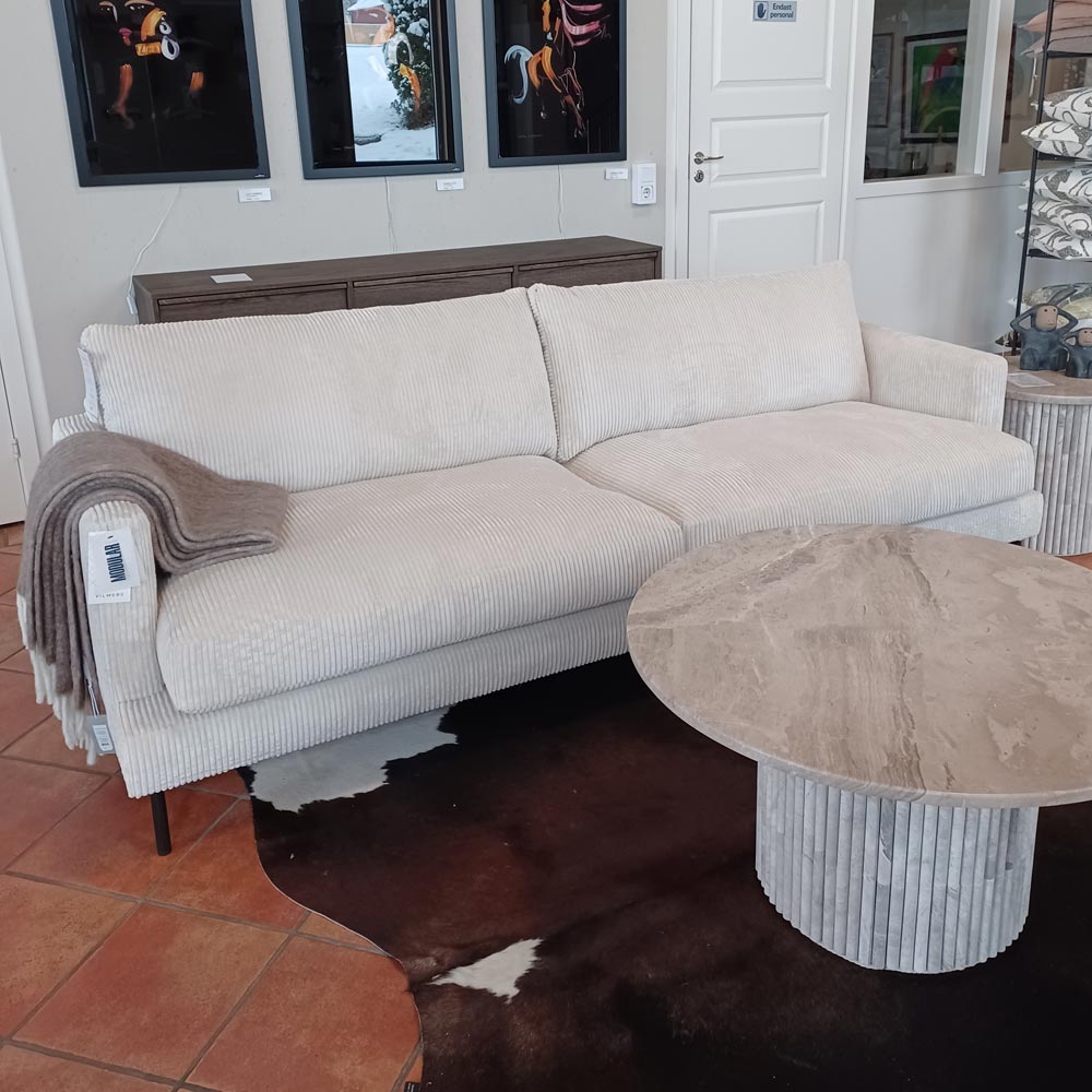 Blossom 3-sits XXL soffa - tyg Angelite solitary star