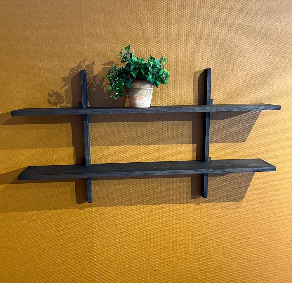 Optic vägghylla opns2 - oljad mocca ask C15