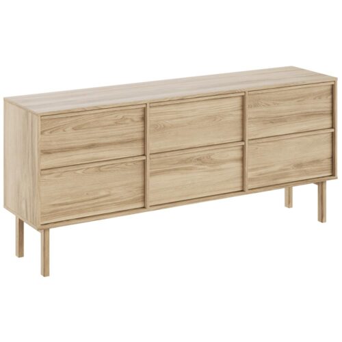 Nellie skänk 6 lådor oljad ek