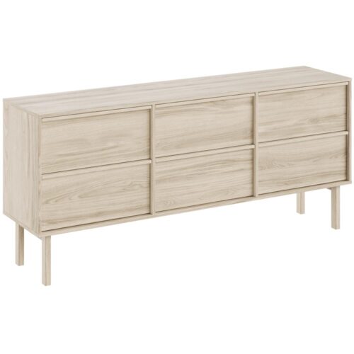 Nellie skänk 6 lådor vitoljad ek