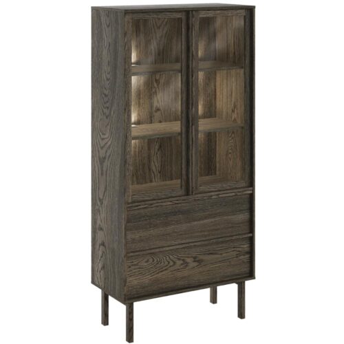 Nellie vitrinskåp smoked