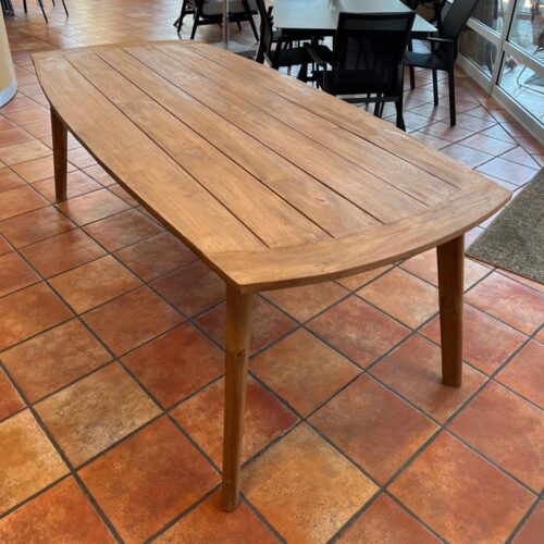 Oxö matbord 220 teak rea