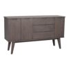 Filippa sideboard 150cm mörkbrun ek