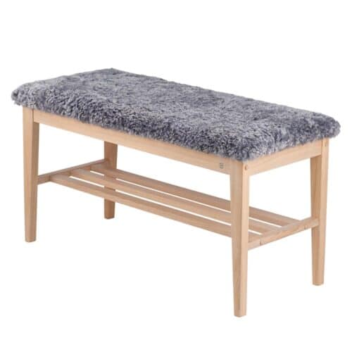 Nadja bänk vitoljad ek 90cm